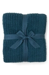 Barefoot Dreams Cozychic™ Rib Throw Blanket In Midnight Teal