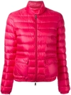 Moncler Lans Padded Jacket In Pink