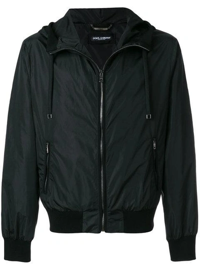 Dolce & Gabbana Hooded Jacket - Black