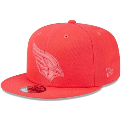 New Era Red Arizona Cardinals Color Pack Brights 9fifty Snapback Hat