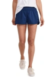 Vineyard Vines Sea Sode Harbor Seersucker Shorts In Deep Bay/ Deep Bay