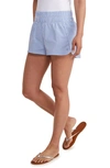 Vineyard Vines Sea Sode Harbor Seersucker Shorts In Cornflower/white Cap
