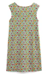 Boden Printed Sleeveless Cotton Jersey Dress In Green Bloom