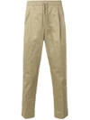 Moncler Drawstring Chino Trousers - Neutrals