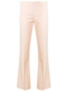 Même Slim Cropped Trousers In Pink