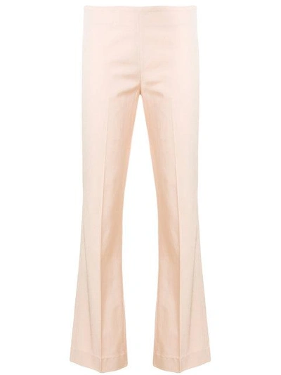 Même Slim Cropped Trousers In Pink