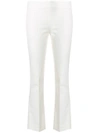 Même Classic Cropped Trousers In White