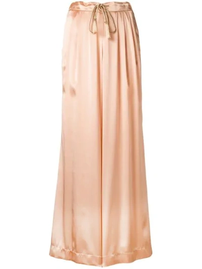 Forte Forte Wide Leg Trousers In Pink