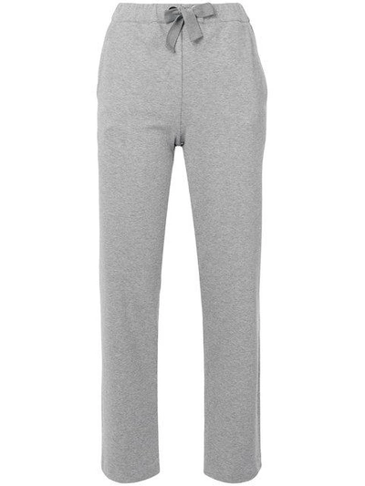 Eleventy Elasticated Waist Trousers In Grey