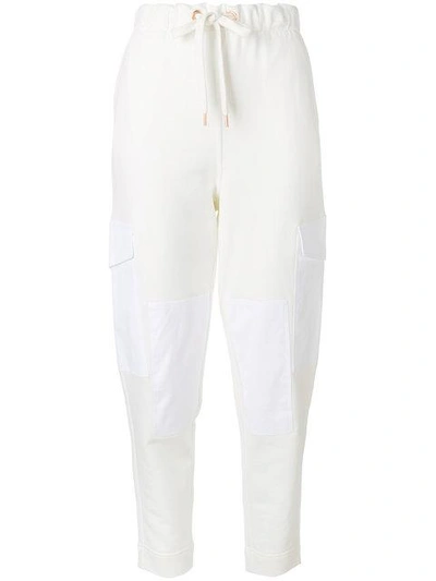See By Chloé Cargo Track Pants In White