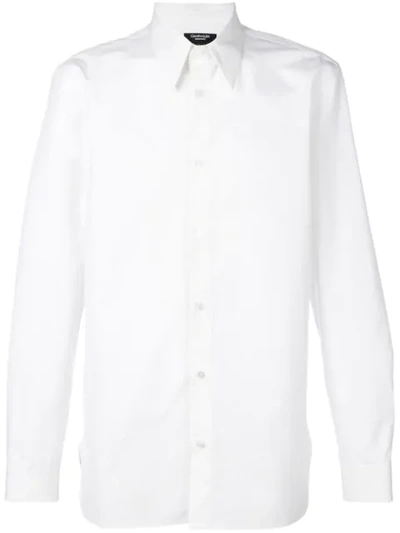 Calvin Klein 205w39nyc Sandra Brant Print Shirt In White
