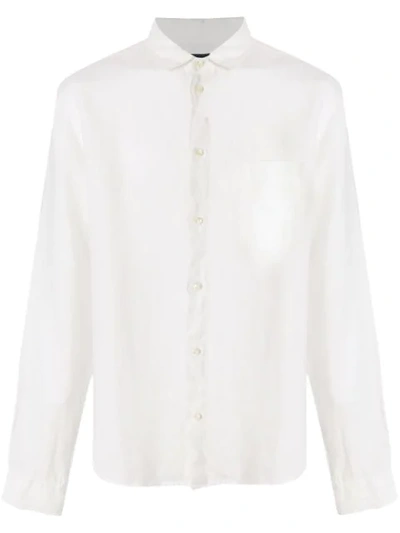 Natural Selection Basic Pocket Shirt In White