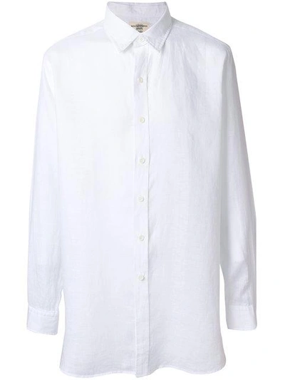 Kent & Curwen Classic Long-sleeve Shirt In White
