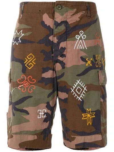 Htc Los Angeles Camouflage Fitted Shorts