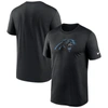 Nike Black Carolina Panthers Legend Logo Performance T-shirt