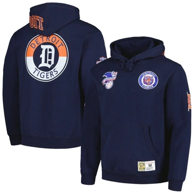 Mitchell & Ness Navy Detroit Tigers City Collection Pullover Hoodie