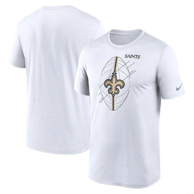 Nike White New Orleans Saints Legend Icon Performance T-shirt