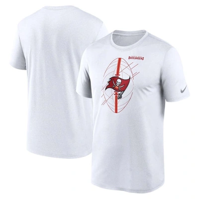 Nike White Tampa Bay Buccaneers Legend Icon Performance T-shirt