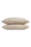 Parachute Set Of 2 Cloud Organic Cotton Gauze Shams In Natural