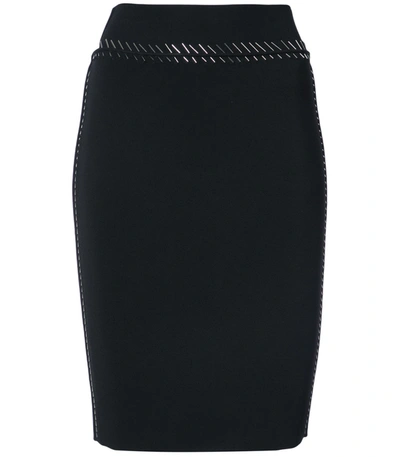 Alexander Wang Sequin Embellished Skirt In Black