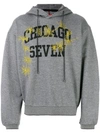 Oamc Chicago Seven Hoodie In Grey