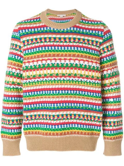 Stella Mccartney Striped Patterned Sweater