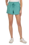 Kut From The Kloth Elastic Waist Shorts In Spearmint