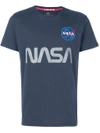 Alpha Industries Nasa T In Blue