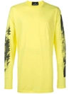 Stone Island Shadow Project Graphic Print Long Sleeve Top