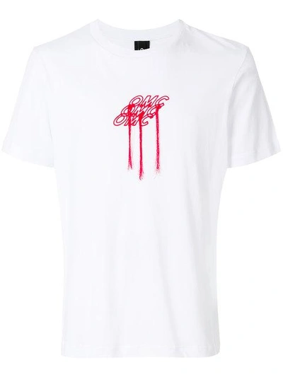Omc Logo Patch T-shirt In White