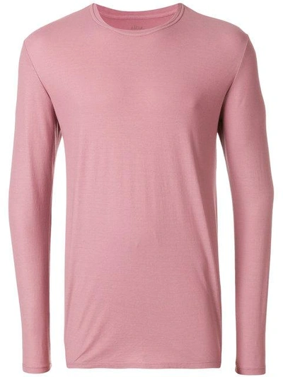Altea Longsleeved T-shirt - Pink In Pink & Purple