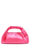 Stuart Weitzman The Moda Mini Tote In Peonia/ Magenta