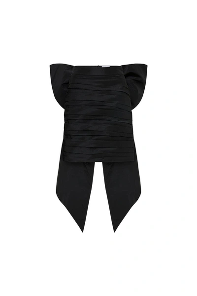 Rebecca Vallance -  Homecoming Mini Skirt Black  - Size 10