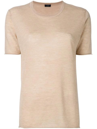 Joseph Fine-knit Top - Nude & Neutrals