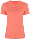 Aspesi Round Neck T-shirt In Pink
