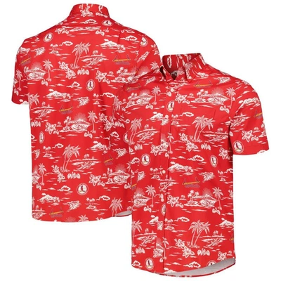 Reyn Spooner Red St. Louis Cardinals Kekai Button-down Shirt