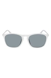 Cole Haan 55mm Square Sunglasses In Matte Crystal
