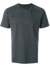 Prada Classic Fitted T-shirt In Grey