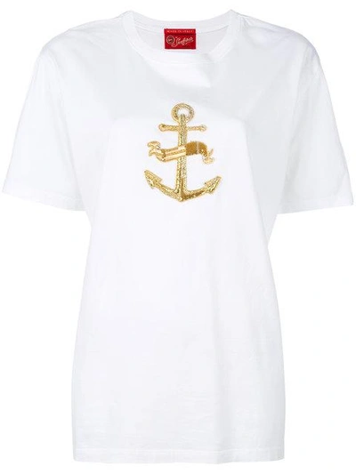 The Seafarer Anchor Embroidered T-shirt