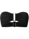 Eres Strapless Bikini Top In Black