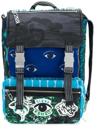 Kenzo eye 2025 motif backpack