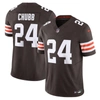 Nike Nick Chubb Brown Cleveland Browns Vapor F.u.s.e. Limited  Jersey