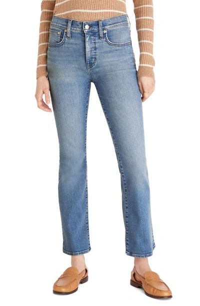 Madewell Kick Out Crop Mid Rise Jeans In Chabot Wash