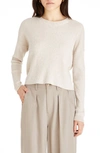 Madewell Donegal Lansdale Crop Pullover Sweater In Donegal Lighthouse