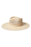 Brixton Jo Straw Rancher Hat In Catalina Sand