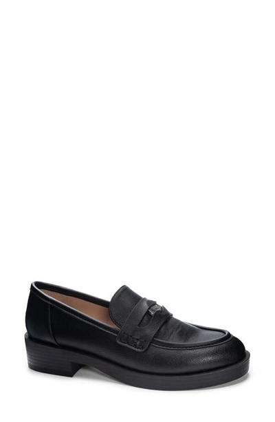 Chinese Laundry Porter Platform Penny Loafer In Black