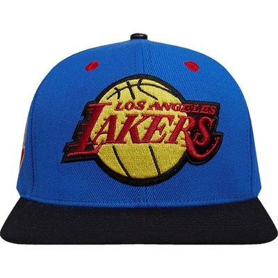 Pro Standard Royal Los Angeles Lakers  Any Condition Snapback Hat
