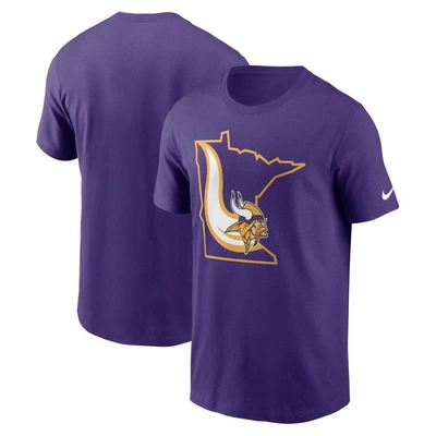 Nike Purple Minnesota Vikings Local Essential T-shirt