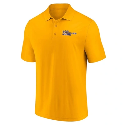 Fanatics Men's  Royal, Gold Los Angeles Rams Dueling Two-pack Polo Shirt Set In Royal,gold