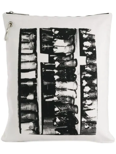 Calvin Klein 205w39nyc X Andy Warhol Foundation Clutch In White